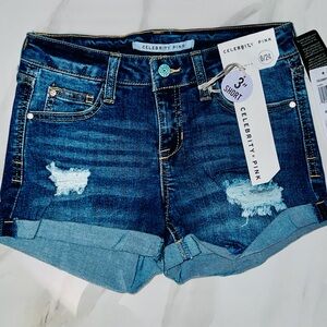 $7 sale Celebrity Pink Cuffed Denim sizes in stock 0/24, or 11/30